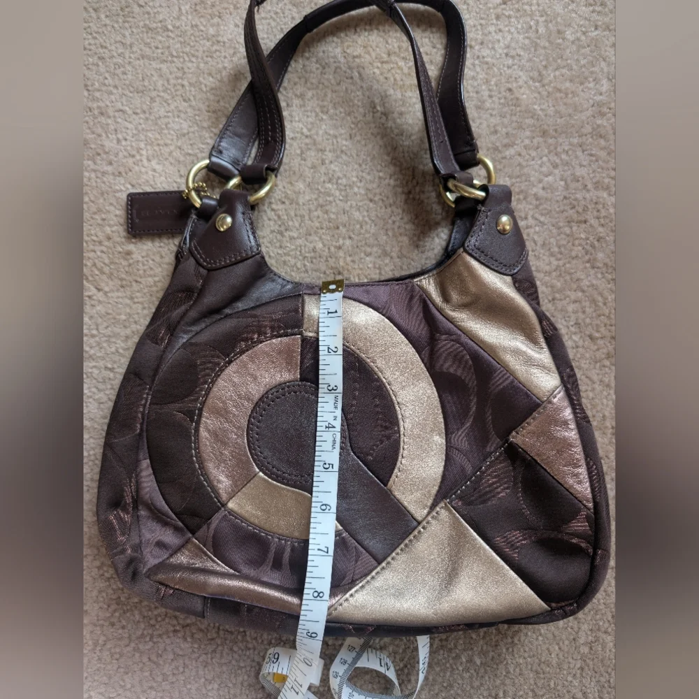 Coach Inlaid Patchwork Leather Bag - Picture 2 of 7